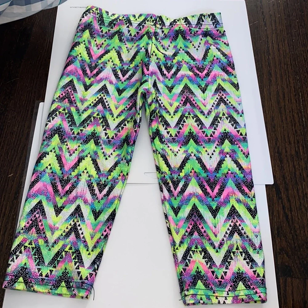 Girls Dori creations capri leggings 6x - Picture 8 of 8